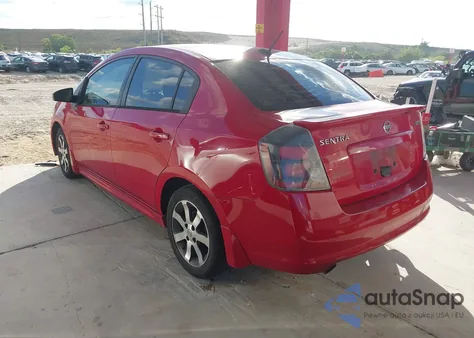 2012 Nissan Sentra 2.0 Sr z USA, uszkodzony, nr VIN 3N1AB6AP9CL726110